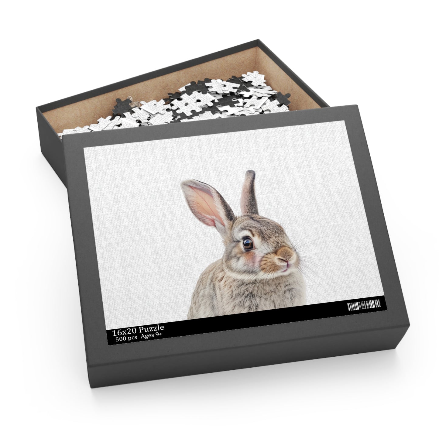 Blushing Rabbit Jigsaw Puzzle 500-Piece