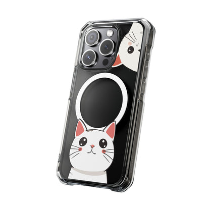 Oneticase Adorable Cat Close Up's Magnetic Case for iPhone