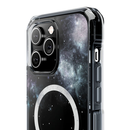 Starry Fluff's - Cosmo the Cat in Space Magnetic Clear Case for iPhone Series