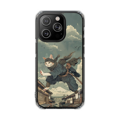 Ninja Feline Stealth Magnetic Clear Case for iPhone Series