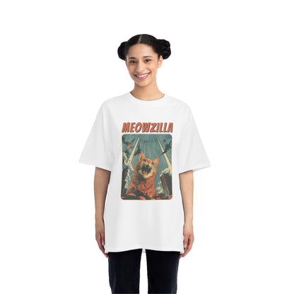 Retro Meowzilla Graphic T-Shirt