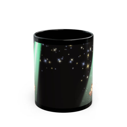 Starry Fluff's - Cosmo the Cat Beaming Coffee Tea Mug