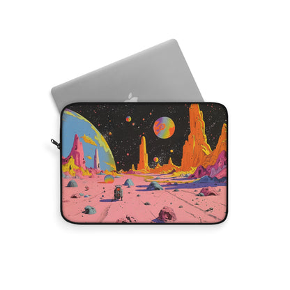 Retro Space Robo Laptop Sleeve