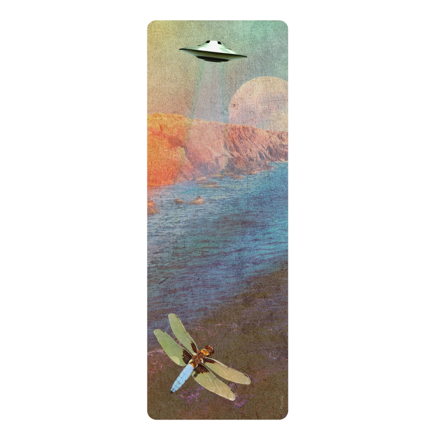 Retro Alien Sighting Proof Yoga Mat