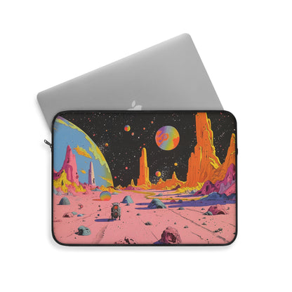 Retro Space Robo Laptop Sleeve