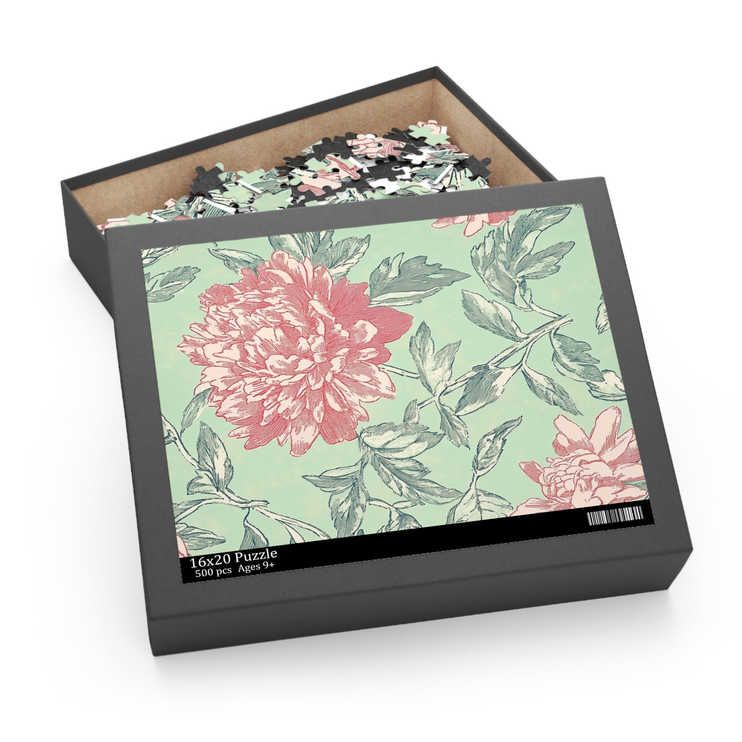 Soft Peonies Jigsaw Puzzle 500-Piece