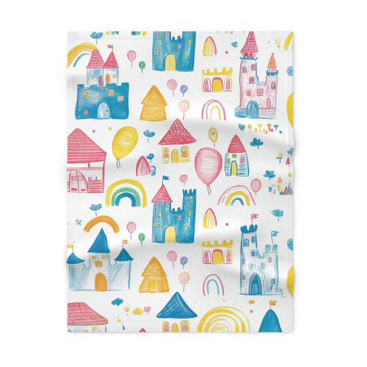 Crayon Castle's Soft Fleece Baby Blanket