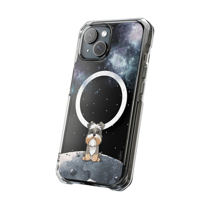 Starry Fluff's - Schnazzy in Space Magnetic Clear Case for iPhone Series