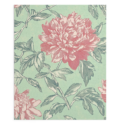 Soft Peonies Jigsaw Puzzle 500-Piece