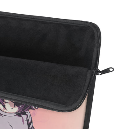 Purple Hair Anime Girl Laptop Sleeve