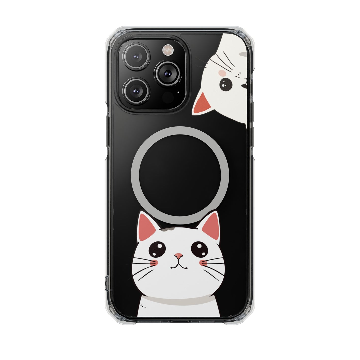 Oneticase Adorable Cat Close Up's Magnetic Case for iPhone