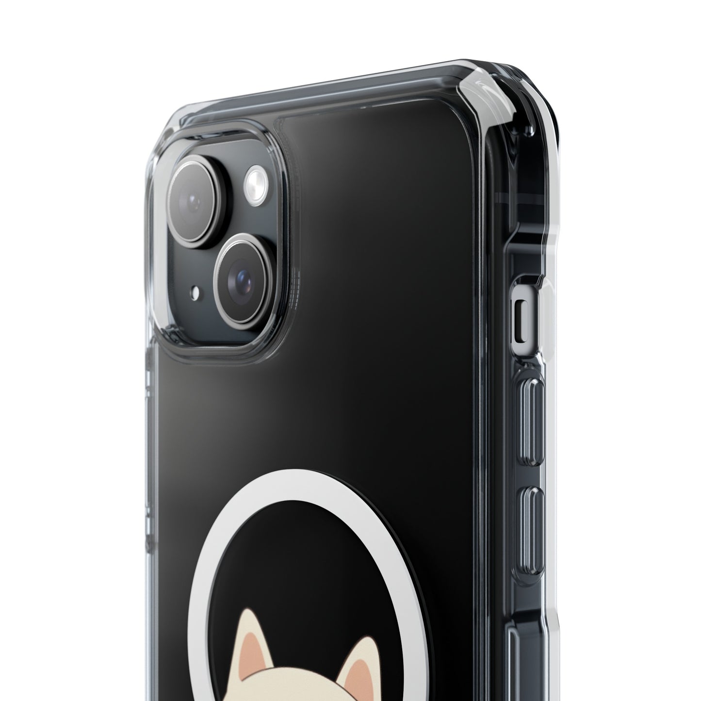 Oneticase Kawaii Chubby Cat Magnetic Case for  iPhone