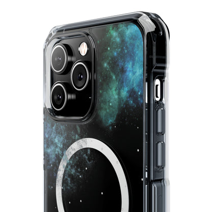 Starry Fluff's - Nebula the Siamese in Space Magnetic Clear Case for iPhone Series