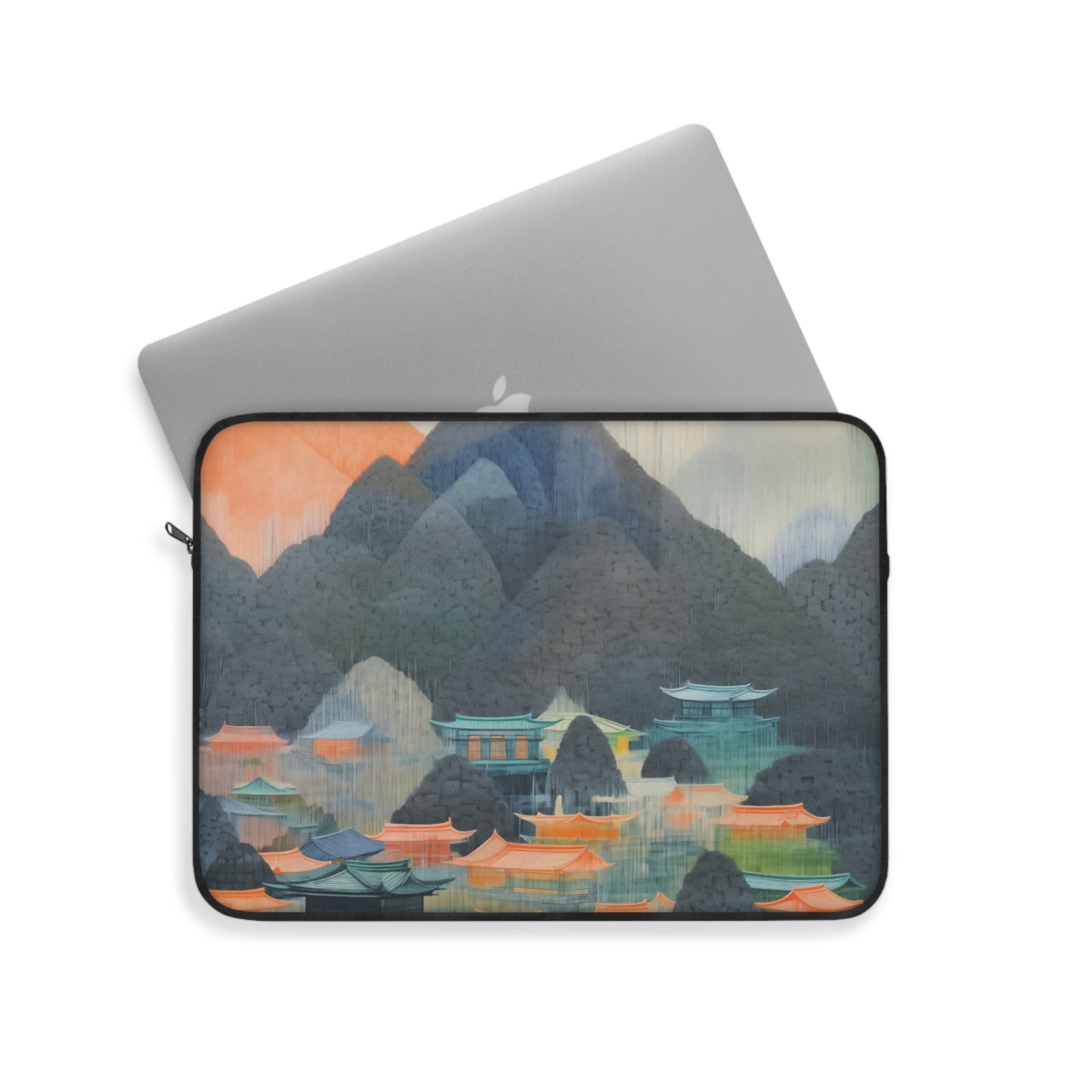 Japanese Landscape Art Laptop Sleeve