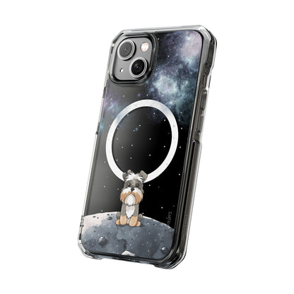 Starry Fluff's - Schnazzy in Space Magnetic Clear Case for iPhone Series