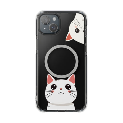 Oneticase Adorable Cat Close Up's Magnetic Case for iPhone