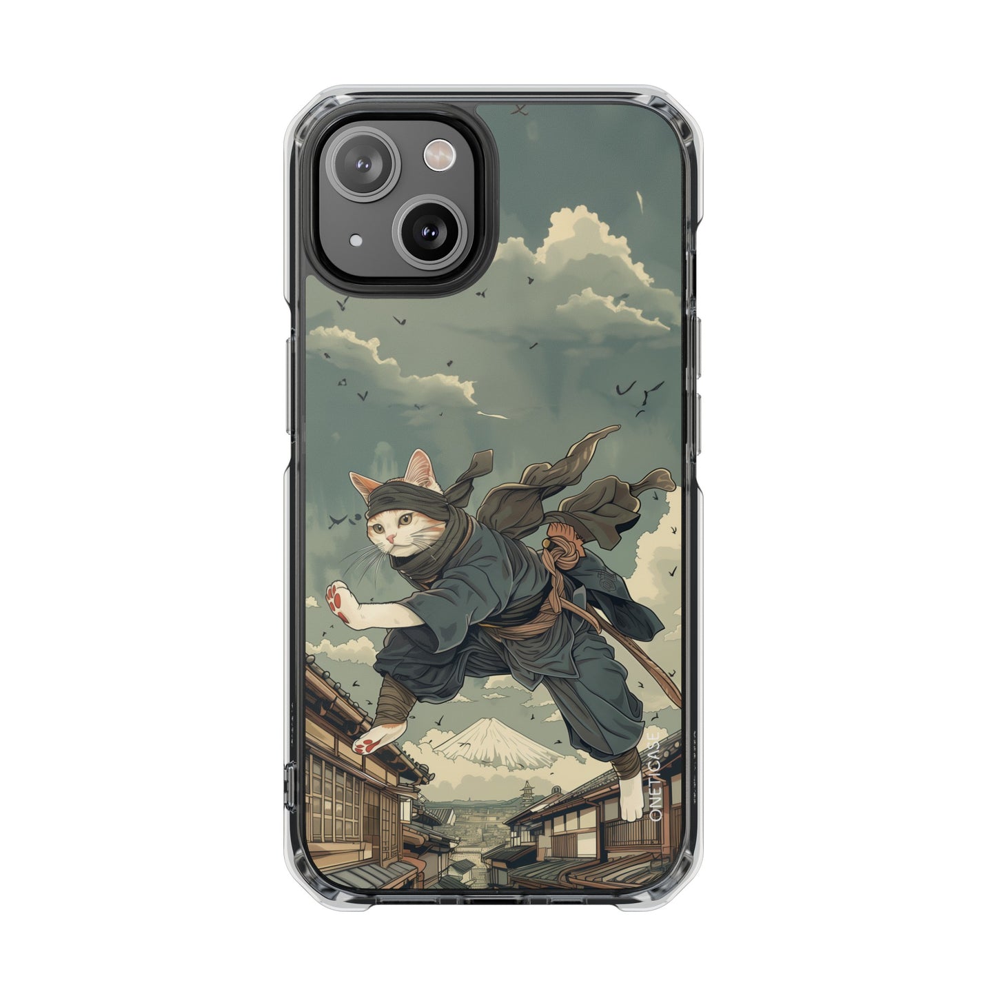 Ninja Feline Stealth Magnetic Clear Case for iPhone Series