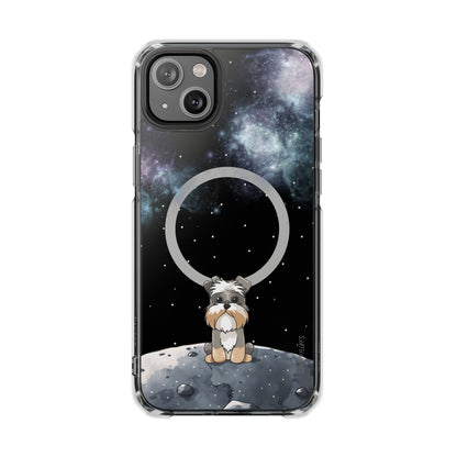 Starry Fluff's - Schnazzy in Space Magnetic Clear Case for iPhone Series