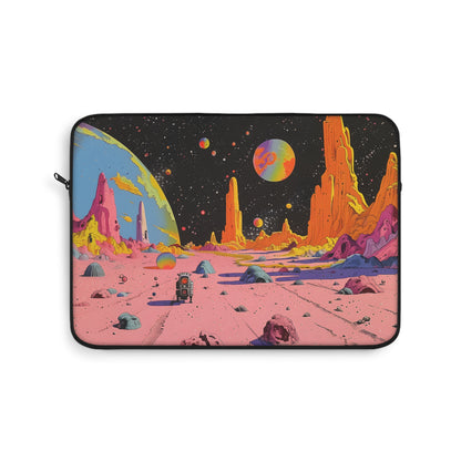 Retro Space Robo Laptop Sleeve