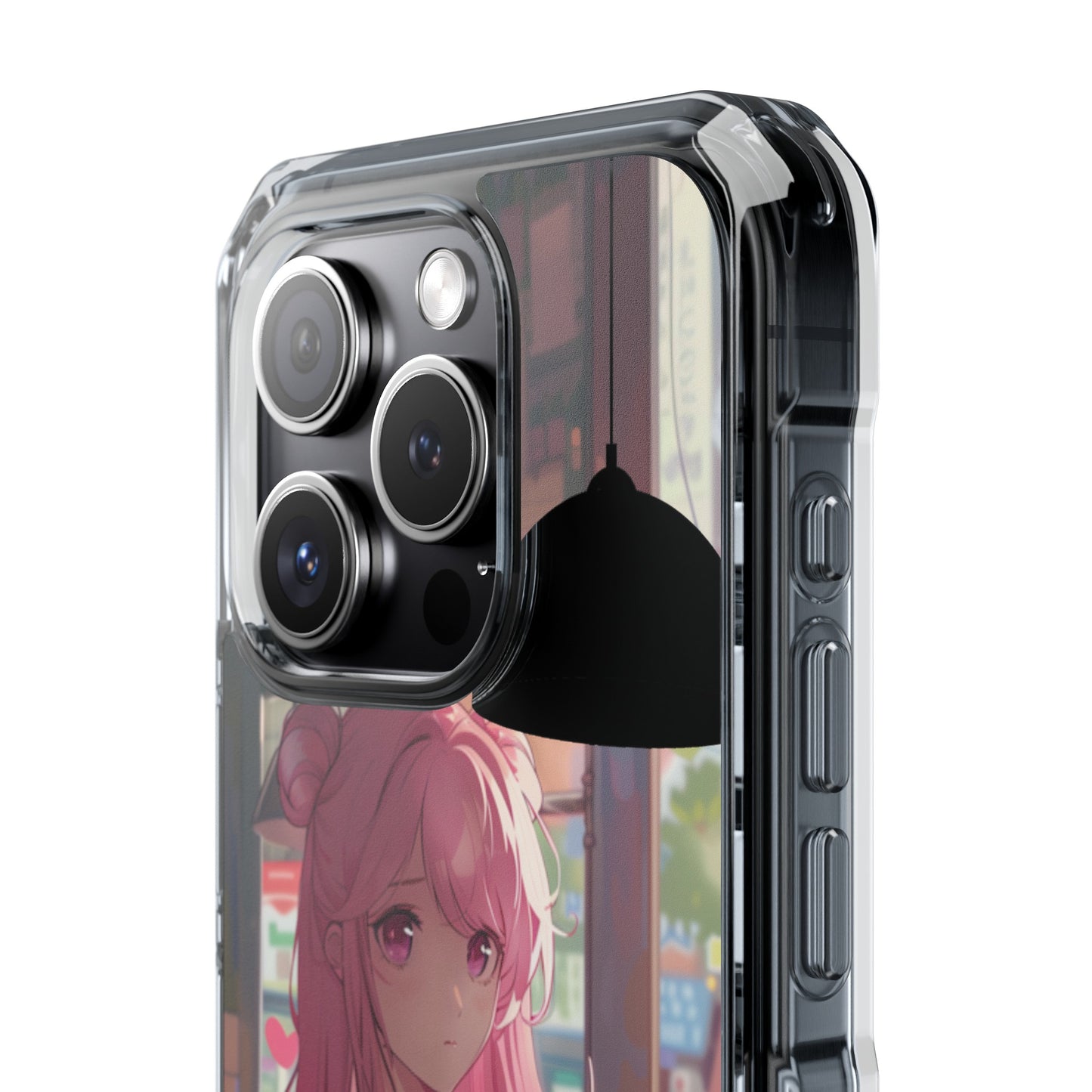 Oneticase Cafe Chilling Anime Girl Magnetic Case for iPhone