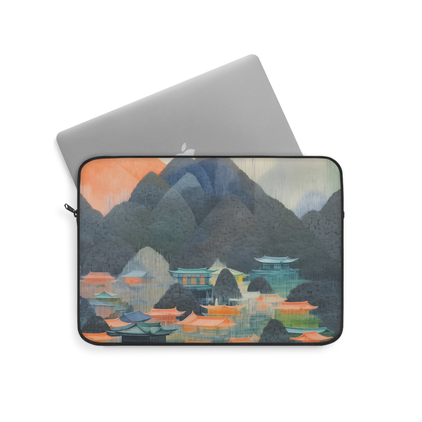 Japanese Landscape Art Laptop Sleeve