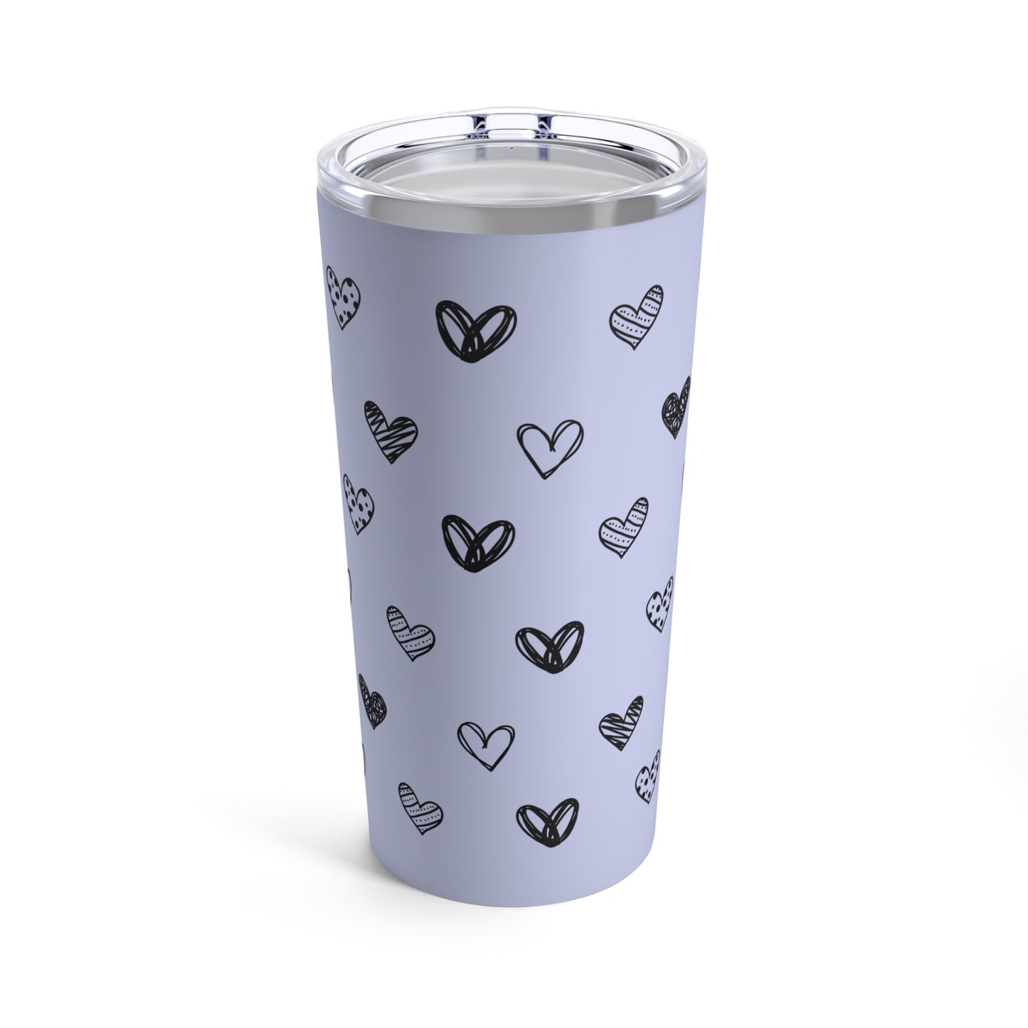 Hearts & Hearts Purple Tumbler 20oz