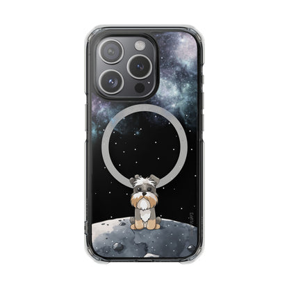 Starry Fluff's - Schnazzy in Space Magnetic Clear Case for iPhone Series