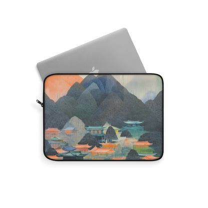 Japanese Landscape Art Laptop Sleeve