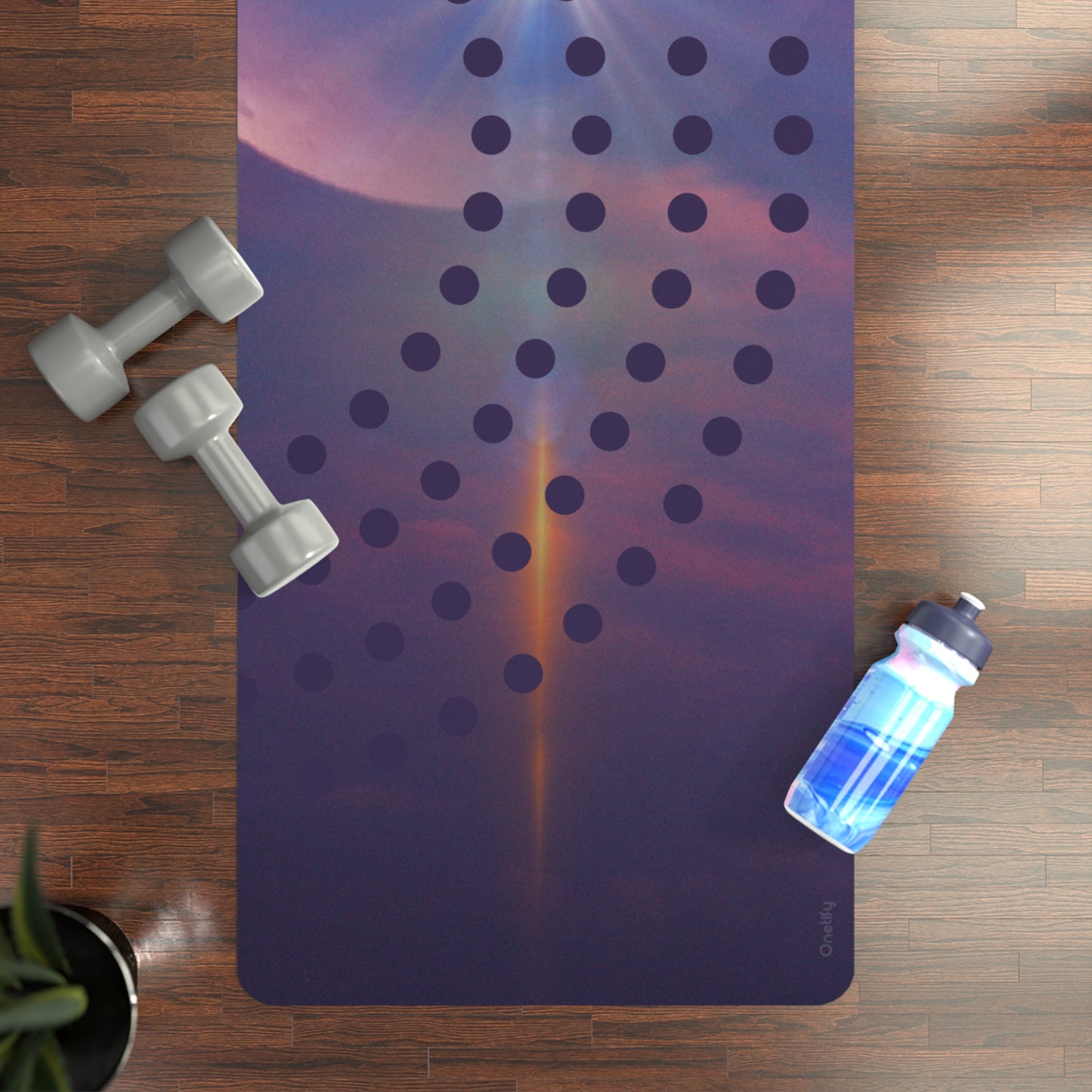 Galactic Flare Yoga Mat