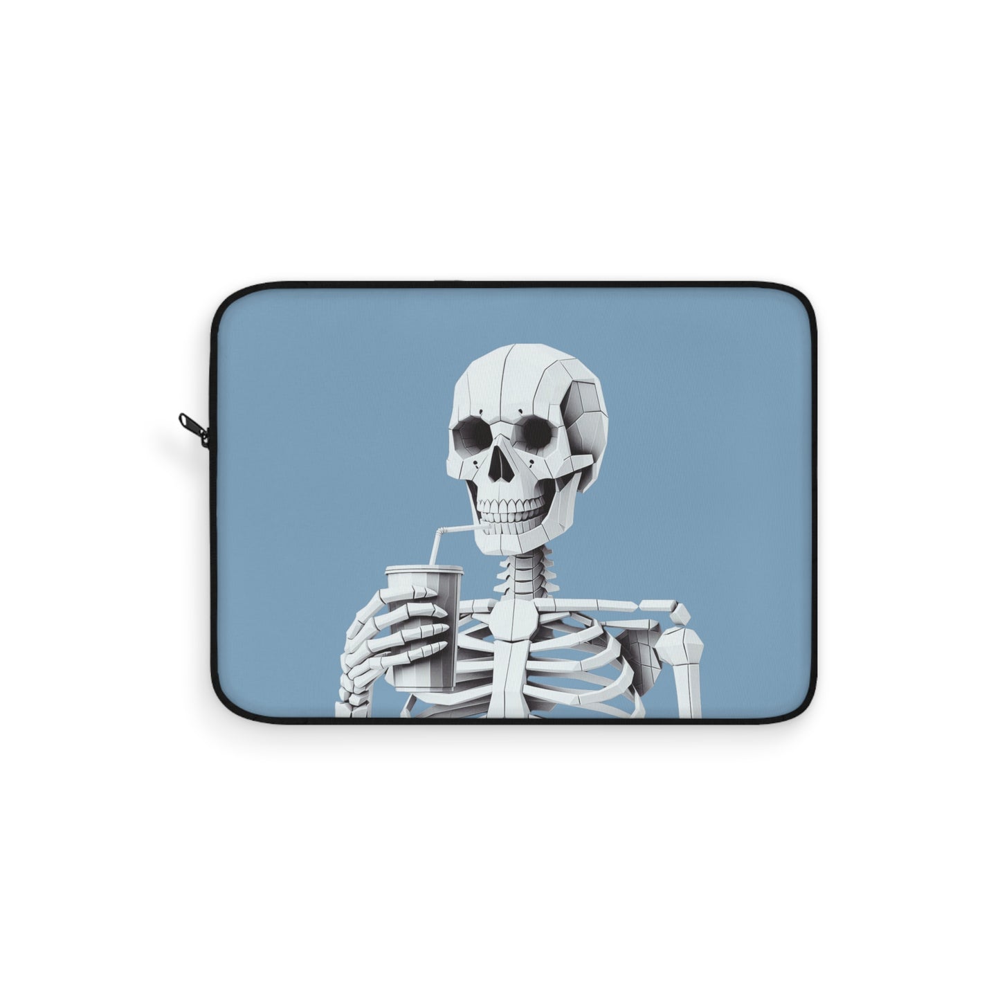 Skeleton Sipster Laptop Sleeve