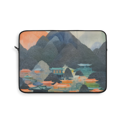 Japanese Landscape Art Laptop Sleeve