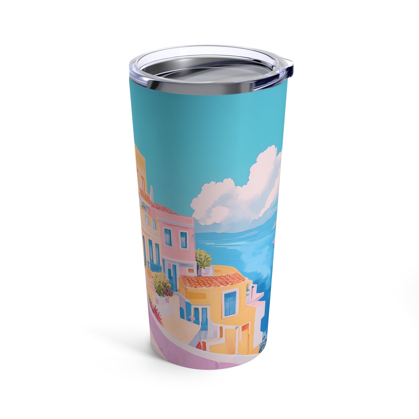 Pastel Landscape Tumbler 20oz