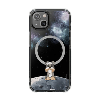 Starry Fluff's - Schnazzy in Space Magnetic Clear Case for iPhone Series