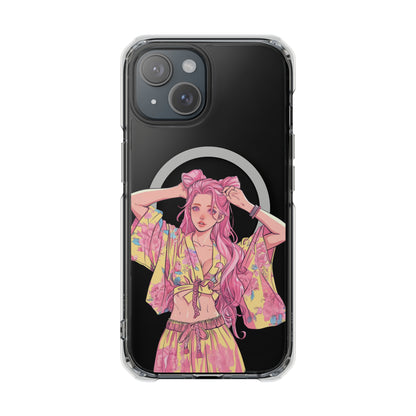 Oneticase Anime Girl Magnetic Case for iPhone