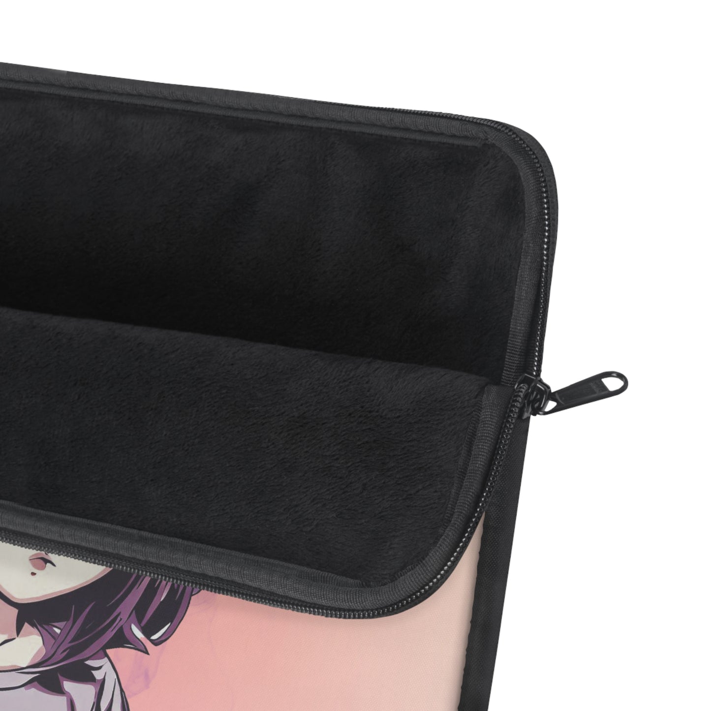 Purple Hair Anime Girl Laptop Sleeve