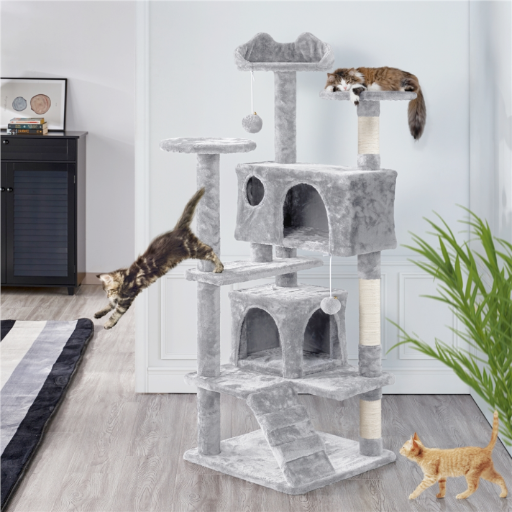 Cat Climbing Sisal Rope Tower – Onetify