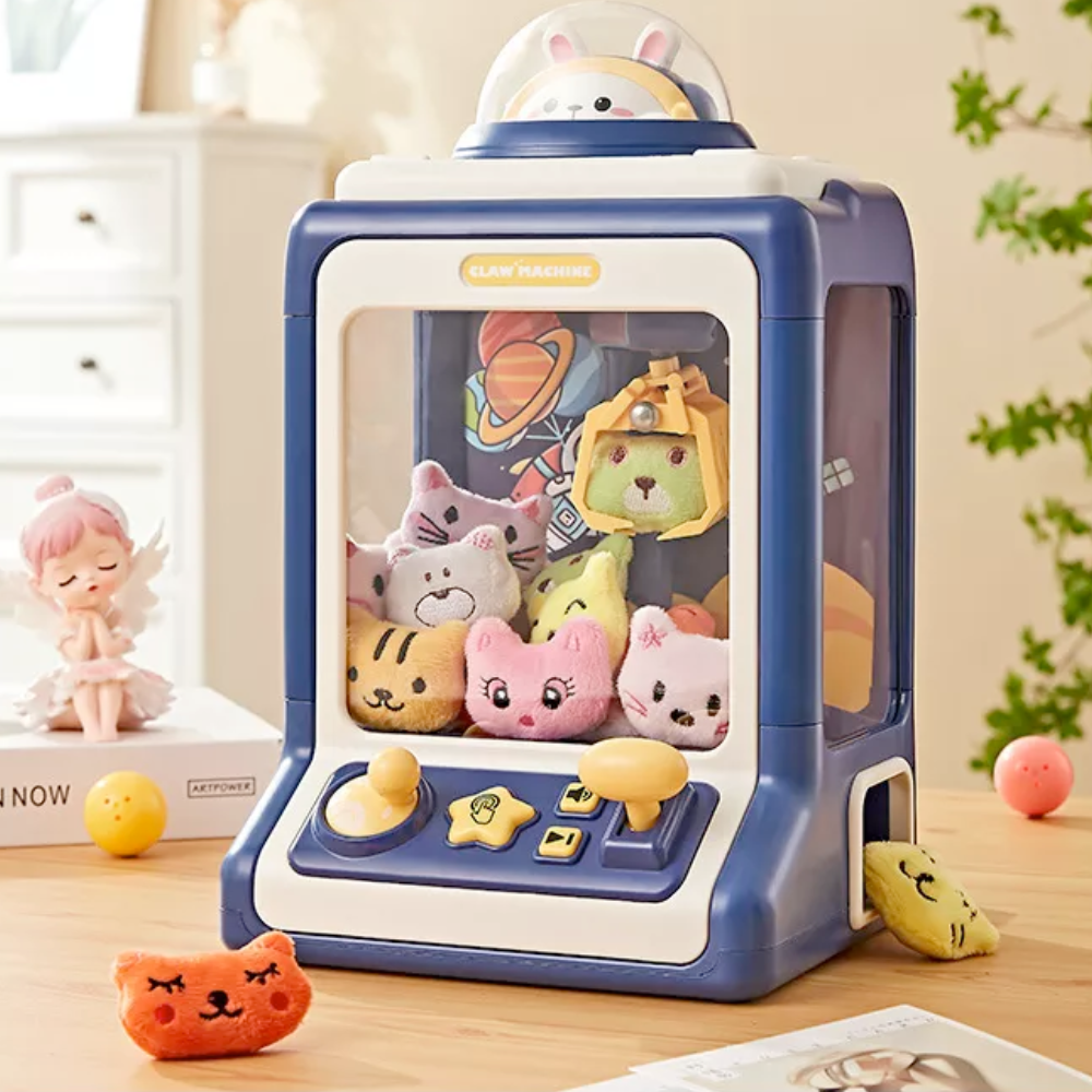 Mini Cartoon Amusement Claw Toy Machine