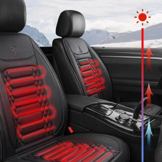 12V Winter Car Seat Heated Mat 2 PCS Set