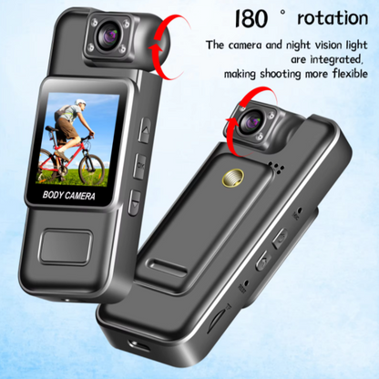 Mini Portable HD Rotatable WiFi Camera With 64GB Memory Card