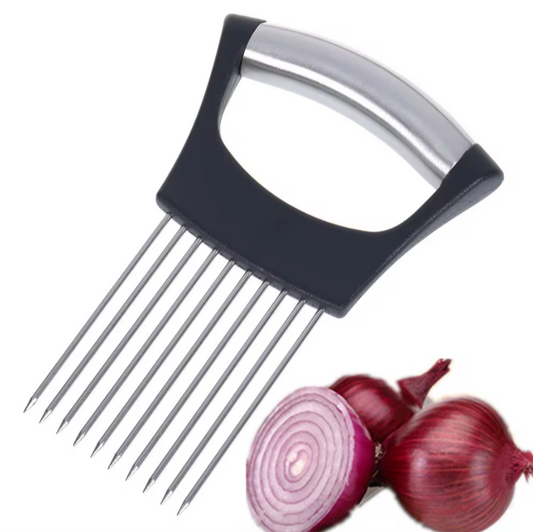 Stainless Steel Onion Holder for Slicing