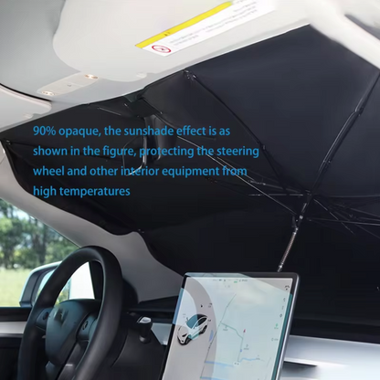 Foldable Car Windshield Sun Shade Umbrella