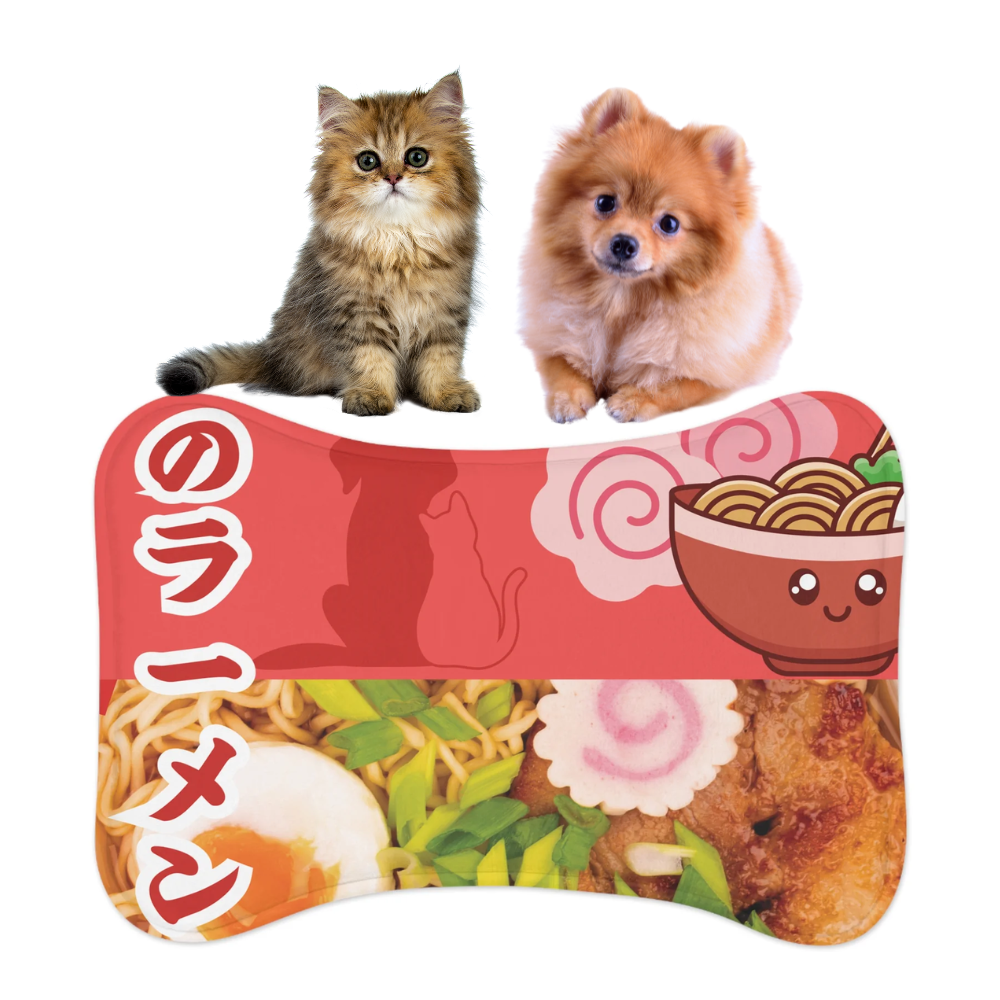 Japanese Ramen Pet Feeding Mats