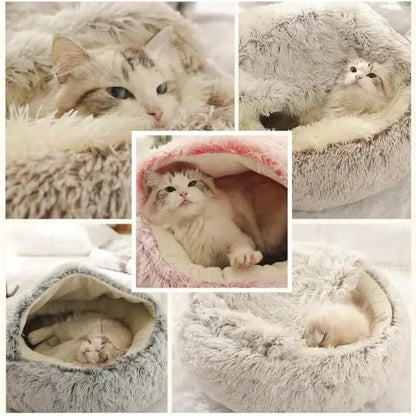 Winter Plush Pet Bed