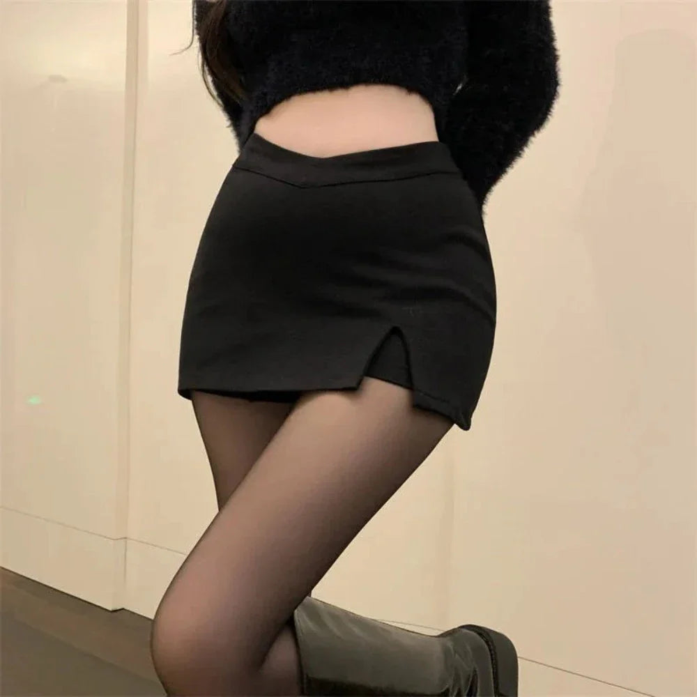 Womens High Waisted Party Mini Skirt