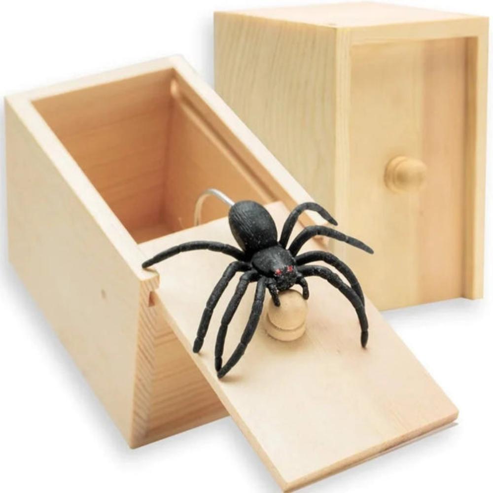 Pop Up Spider Scare Prank Box