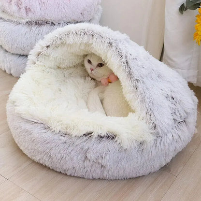 Winter Plush Pet Bed