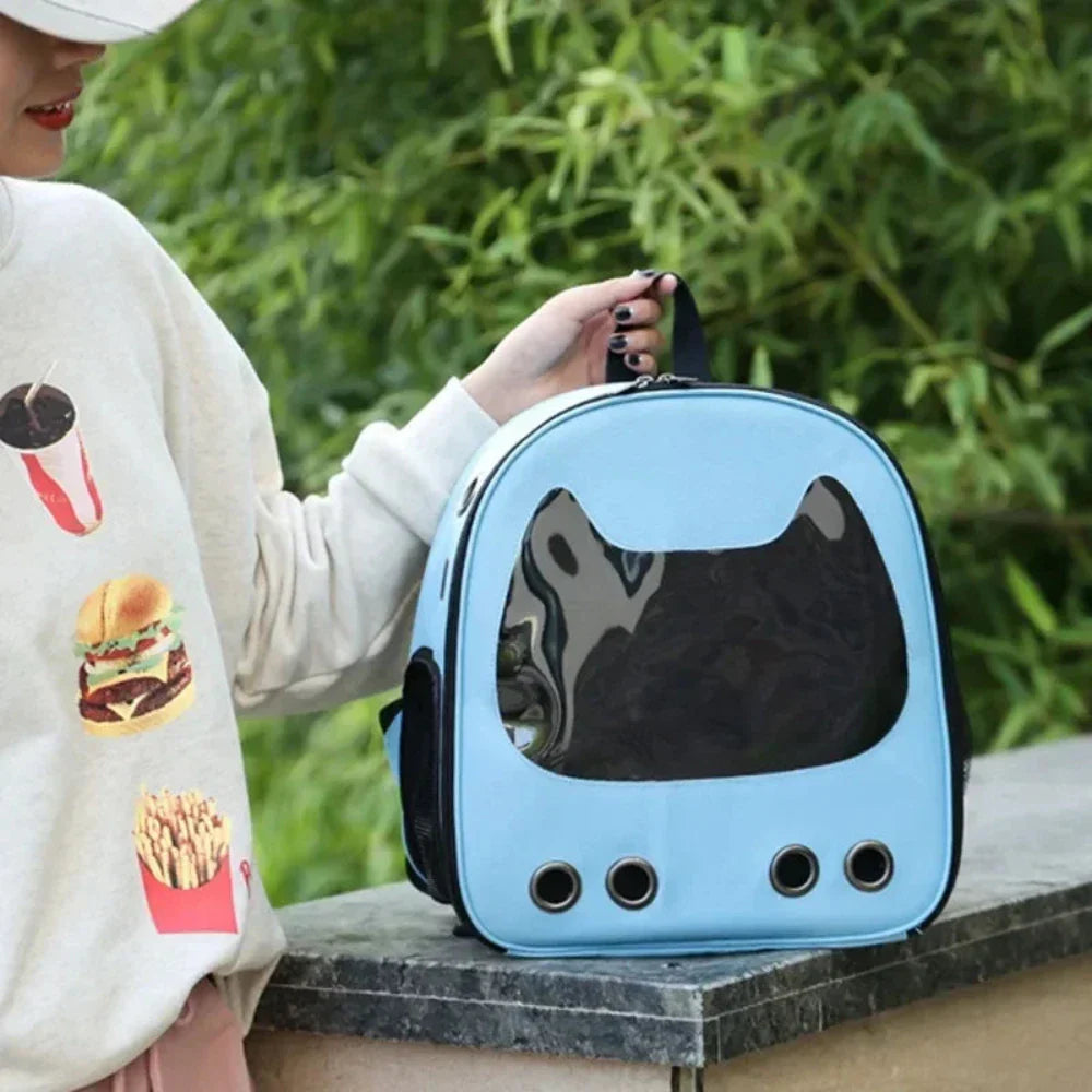 Small Size Cat Theme Pet Backpack