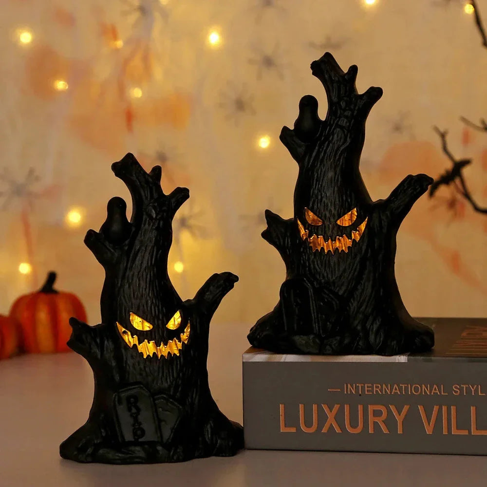 Halloween LED Ghost Tree Decor