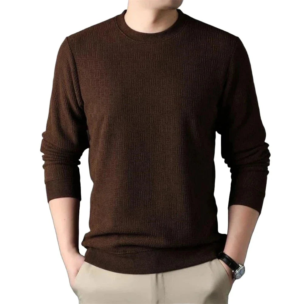 Mens Casual Long Sleeve Top