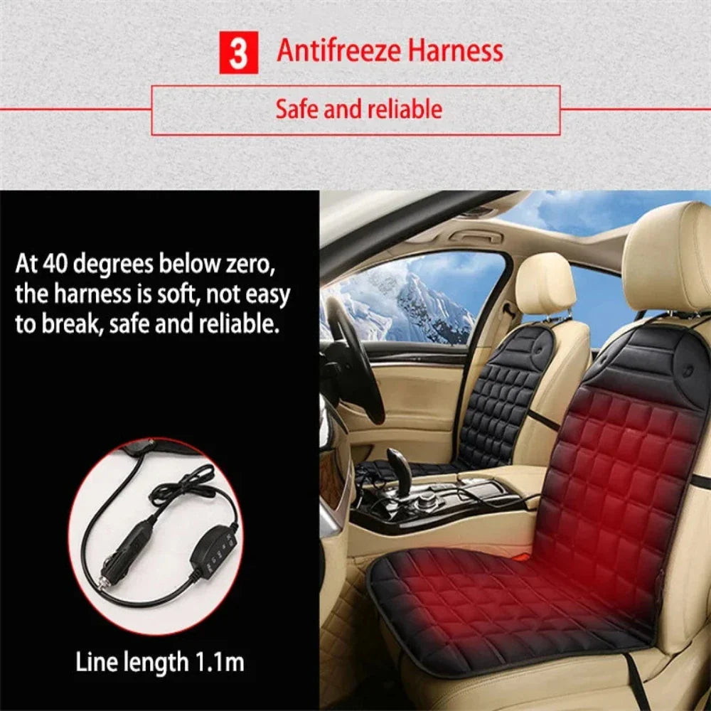 12V Warm And Comfortable Car Seat Heated Mat